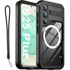 For Samsung Galaxy S25 Plus Waterproof Case MagSafe Shockproof Heavy Duty Cover