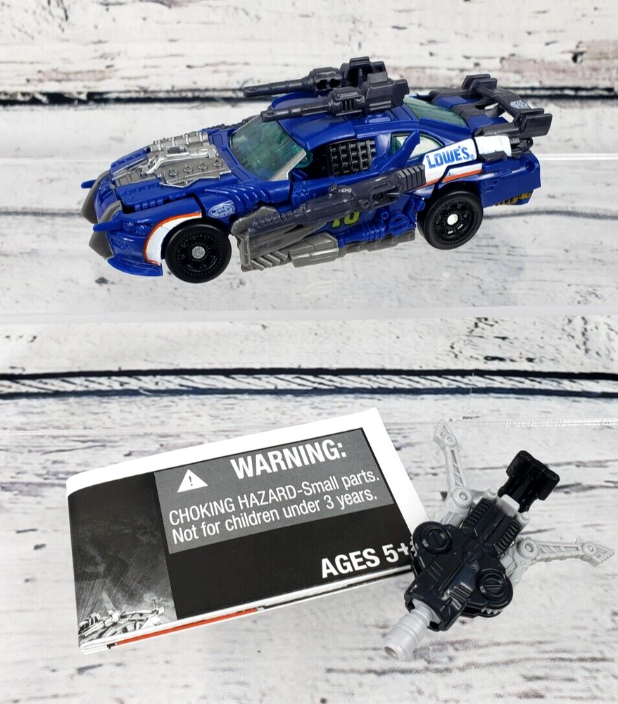 Transformers 2010 Dark of The Moon Topspin Deluxe Class Mechtech Complete