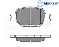 Meyle Bremsbelagsatz, Vorderachse Mit Anti Quietsch Platte 025 235 2617