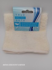 True Inline Exfoliating Bath Cloth 9.75in x 9.75 in-2 pk