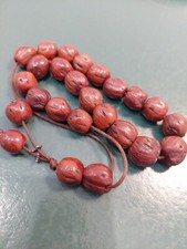 VINTAGE COCA/CUCA NATURAL BEADS PRAYER BEADS 21+4 