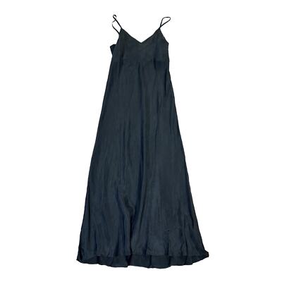 Hatch Women's Black V Neck The Ricky Slip Maternity Maxi Dress