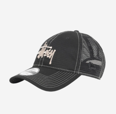 Stussy New Era 9twenty Basic Trucker Black 1311126 | eBay