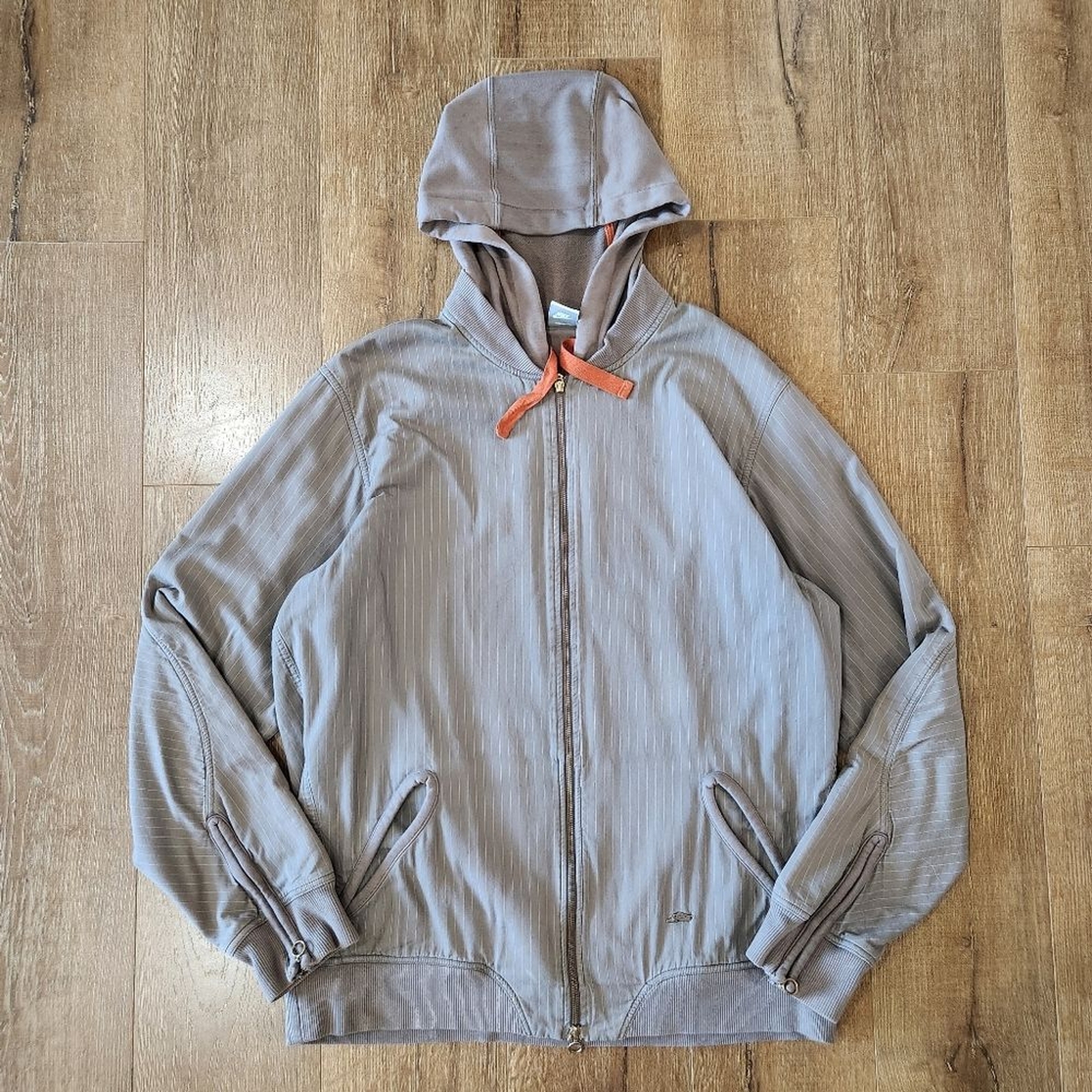 Y2K vtg Nike soccer hoodie track jacket XXLT retrocore gorpcore athletic outdoor