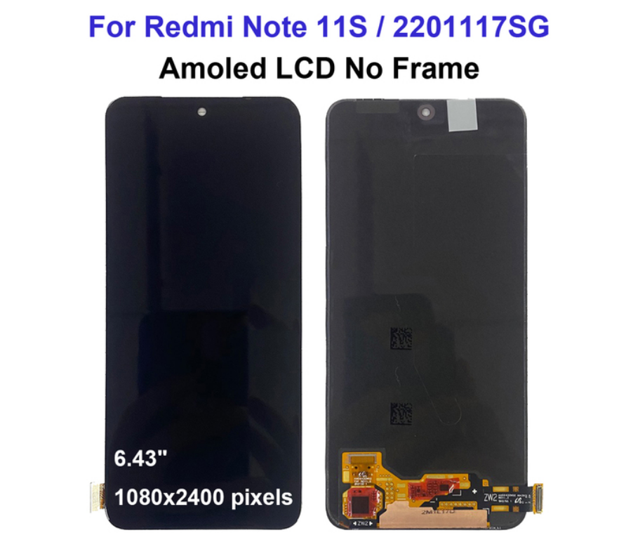 Téléphone Xiaomi Redmi Note 11s Bloqué - Vendu Pour Pièces - S'allume Mais Ne Fonctionne Pas