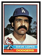 1976 TOPPS BASEBALL DAVE LOPES #660 LOS ANGELES DODGERS HIGH GRADE SETBREAK
