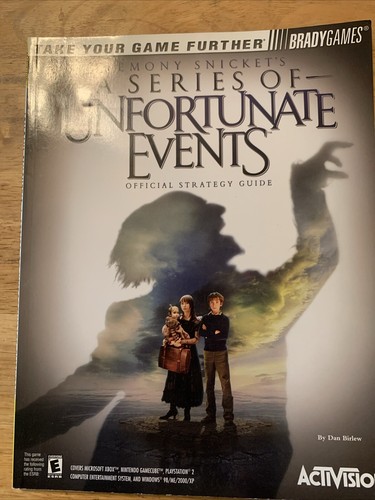 Lemony Snicket a series of unfortunate events official strategy guide XBOX PS2