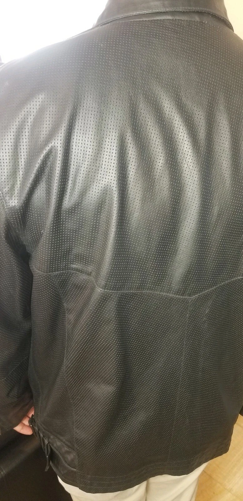 COACH Adidas Muhammad Ali giacca di pelle pesante XXL