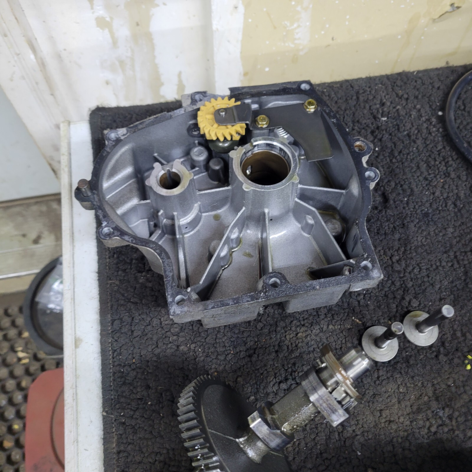 Tecumseh Crankshaft 35980A HMSK85, 36655 Camshaft, 38028 Cover And