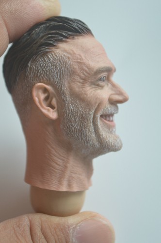 1/6 Negan Jeffrey Dean Morgan Kopfskulptur für 12 Zoll heißes Spielzeug coo männliche Figur Körper - Bild 3 von 7