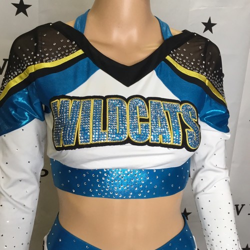 Uniforme de porristas Allstars Wildcats Youth XL - Imagen 8 de 8