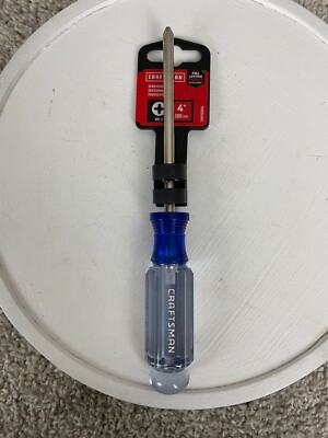 Craftsman PH #2 x 4-in Alloy Steel Screwdriver CMHT65004 Acetate Handle
