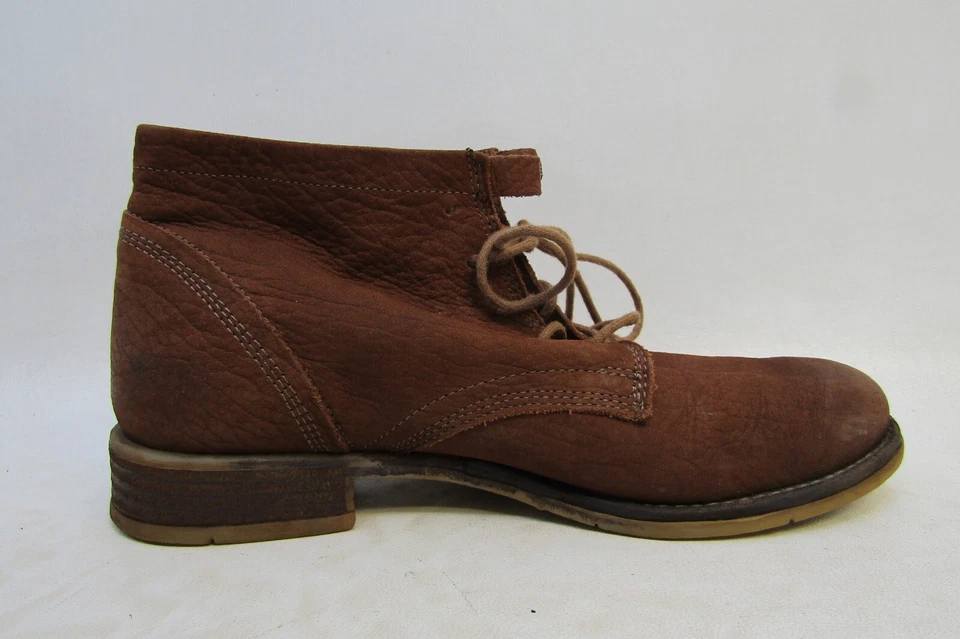 Josef Seibel 尺码 37 EUR 棕色麂皮绒系带踝靴 时尚靴 靴子 — 第 4/4 张图片