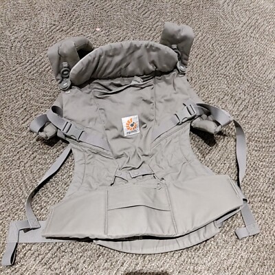 Ergobaby Ergonomic Multi-Position Original Baby Carrier (7-45 Pounds), Grey 