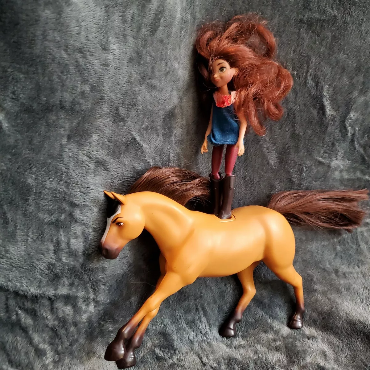 Spirit Riding Free Small Doll & Horse Set - Lucky and Spirit