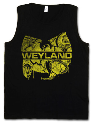 WU WEYLAND HERREN TANK TOP Prometheus Nostromo Alien Tang Hip Hop Fun Yutani