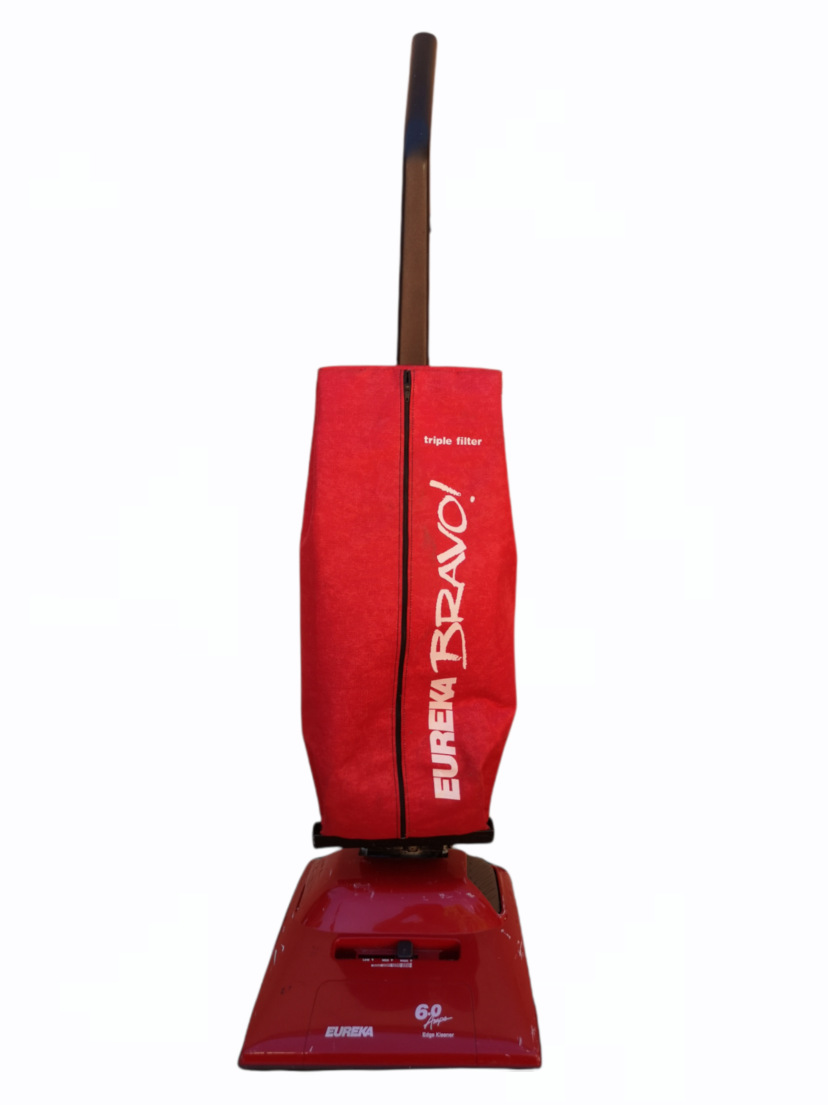 Vintage Eureka Bravo Upright Vacuum Cleaner Red Rare eBay