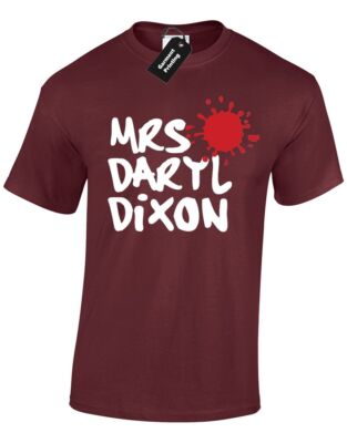 Mrs Daryl Dixon Walking Zombie Dead Inspired Casual Unisex T-Shirt