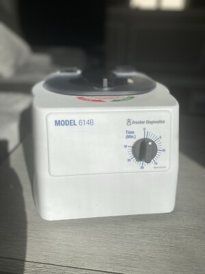 Centrifuge DRUCKER DIAGNOSTICS Fixed Angle Single Speed, Works Great