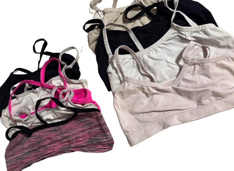 Girls Lot of 9 Girls Training Bra Bralette Child’s Place