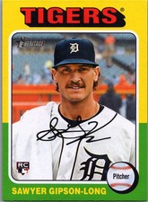 2024 Topps Heritage High Number - Sawyer Gipson-Long #644 (RC) - Tigers