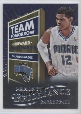 2012-13 Panini Brilliance Team Tomorrow Tobias Harris #8 Rookie RC 1v7