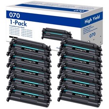 10 Pack 070 Toner Cartridge 070H for Canon imageCLASS MF465dw MF462dw LBP246