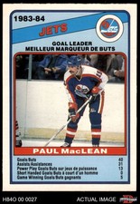 1984 O-Pee-Chee #371 Paul MacLean Jets 7.5 - NM+