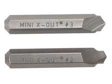 Boa Mini X-Out Screw Extractors Wood Screw Sizes No.6-10
