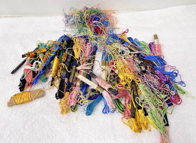 Large Lot of Silky Embroidery Floss All Colors and More
