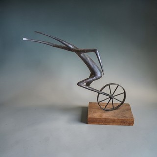 Jack Boyd Modernist Metal Sculpture California Mid Century