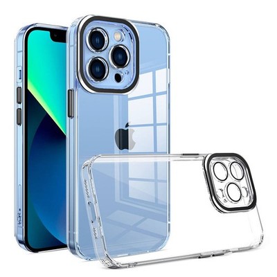 For iPhone 16 Pro Max Case w Camera Protective Clear Back Cover 6.9-inch