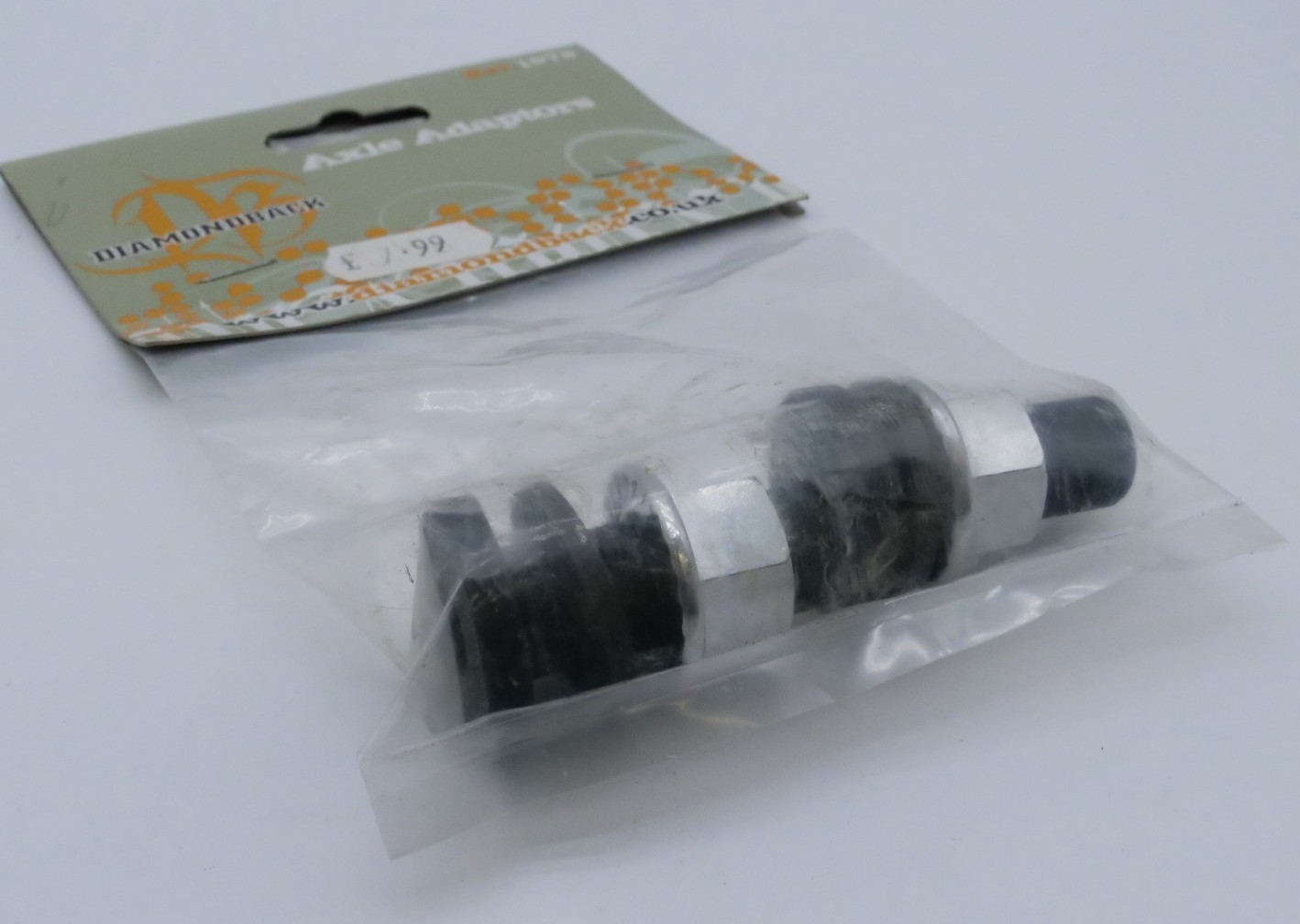 Diamondback Axle Adaptors – Convert 3/8″ Axles to 14mm – BMX – New