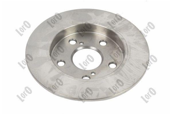 ABAKUS Brake Disc 231-04-125 For Toyota, Solid, 259mm, 9mm Thick