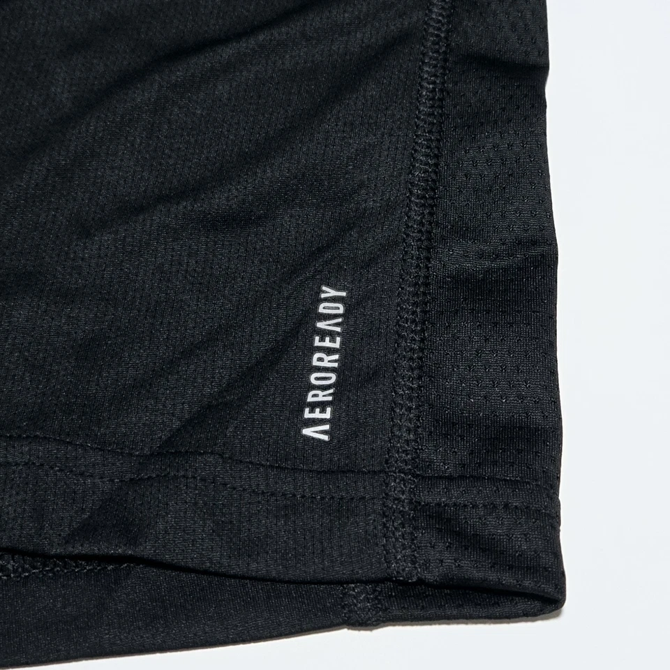 Adidas Men's Own the Run Tee Black/Reflective Silver - Image 4 of 4