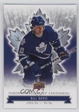 2017 Upper Deck Toronto Maple Leafs Centennial Bill Berg #53 0a4
