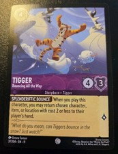 Tigger - Bouncing All The Way 37/204 Common Winterspell Disney Lorcana TCG