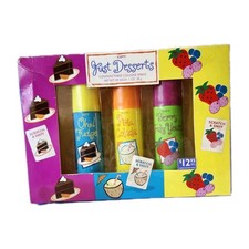 VTG Y2K Coty Just Desserts Body Sprays NOS Pina Colada Oh Fudge Berry Truly You