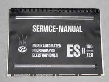 Viele technische Unterlagen für NSM Musikautomaten