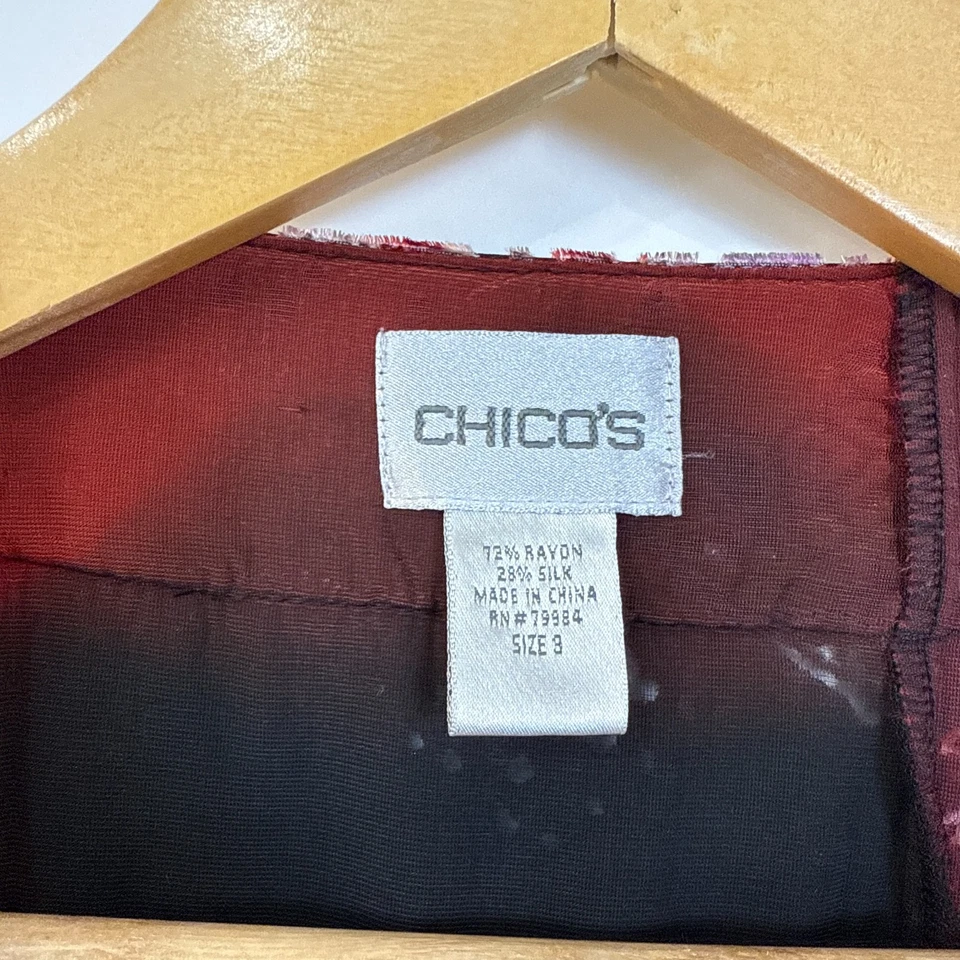 Kimono De Colección Chicos Mezcla Seda Terciopelo Burnout Frente Abierto Talla 3 (XL/16) Patchwork Foto 4 de 4