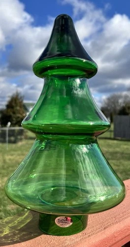 Blenko Glass Heirloom 2522M Clover Tree 12”T