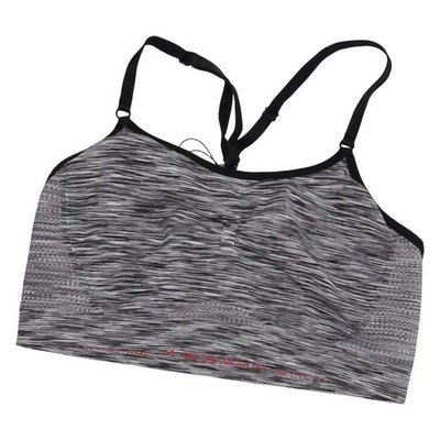 Seamless, Sport-BH, Größe: M, Seamless Active Bustier, Schwarz/Weiß/Grau #ZBF