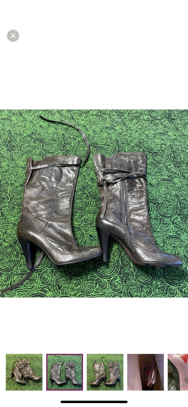 vintage luichiny Leather  Boots - image 2