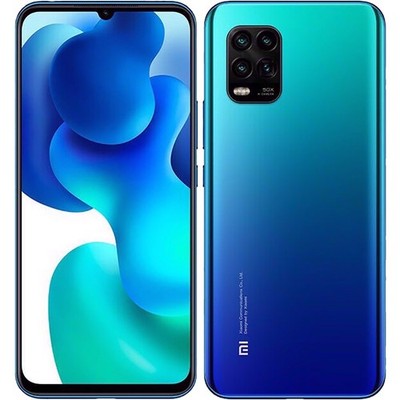 Xiaomi Mi 10 Lite 5G Aurora Blue 128GB + 6GB Dual-SIM Unlocked GSM NEW