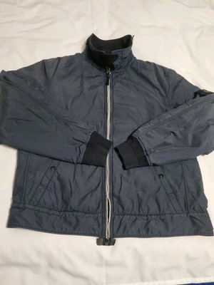 Stone Island Mens Retro 2006 Blue Harrington / Bomber Jacket Size