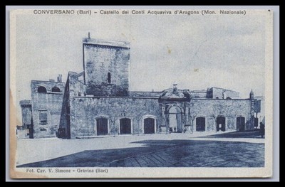 Ansichtskarte Conversano / Castello dei Conti d´ Aragona - Italien