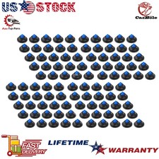 100Pcs Washer Blue Tip Diaphragm for Elbi Water Valve Wascomat Huebsch 823492