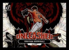 2023 Donruss #U15 Grayson Rodriguez Unleashed Vector