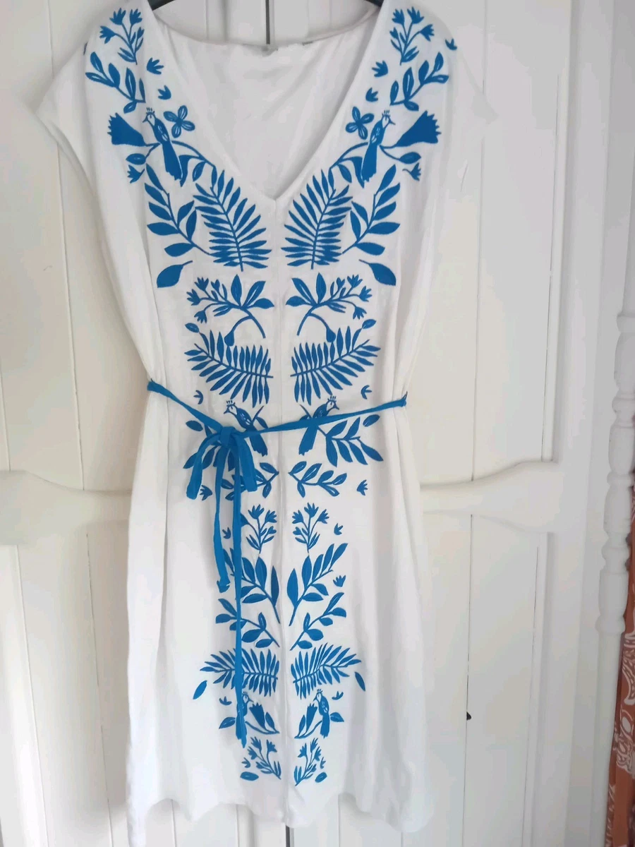 sachin and babi light blue dress Women's White Plain Dresses Denim main image 1