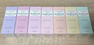 BTS L'Atelier Eau de Toilette Perfume 7 Piece Set Jungkook V Jimin Arirang